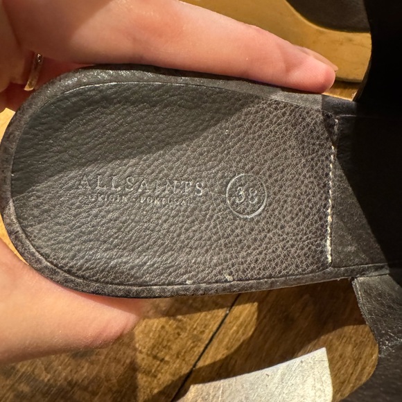 AllSaints Wedge Sandals - Picture 5 of 5